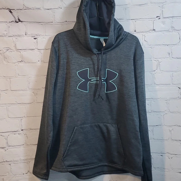 Ladies Under Armour Coldgear Hoodie Storm Size Large - Picture 1 of 8